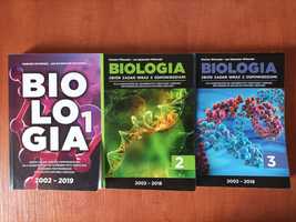 Zbiory zadań Witowski biologia, komplet tomy 1-3