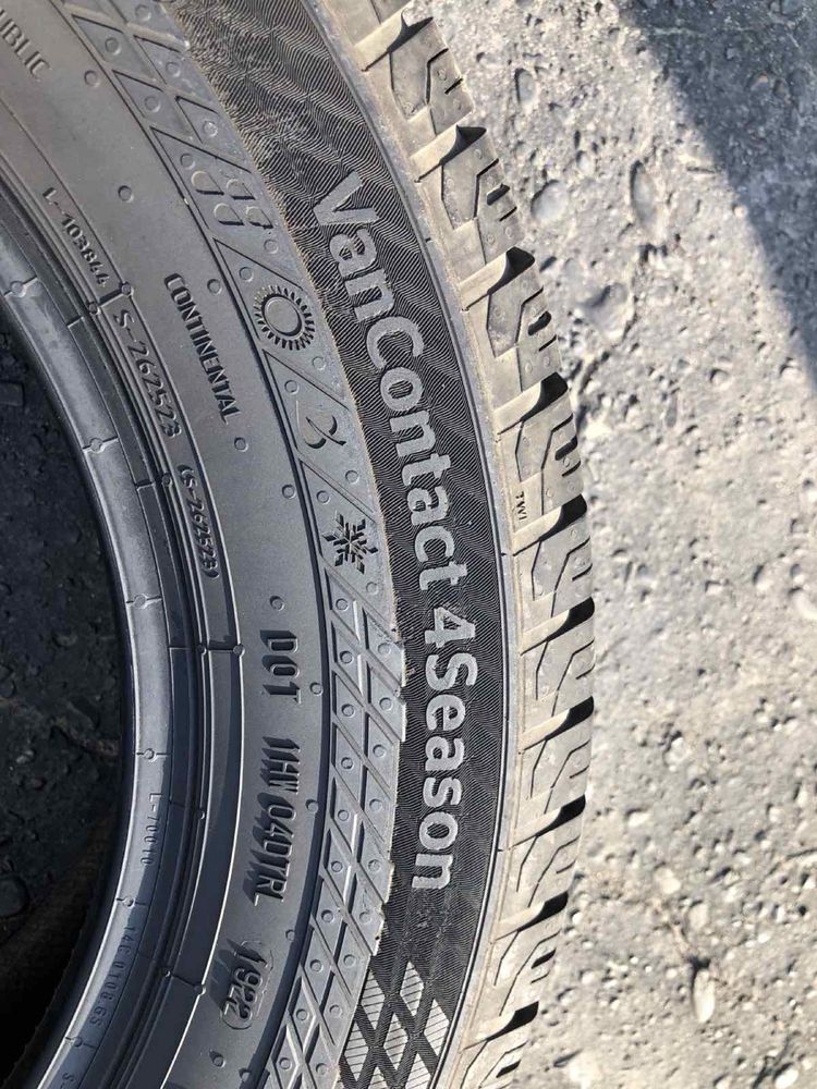 Шини 215/65 R16C Continental 2023p всесезон 7мм 215 65 16