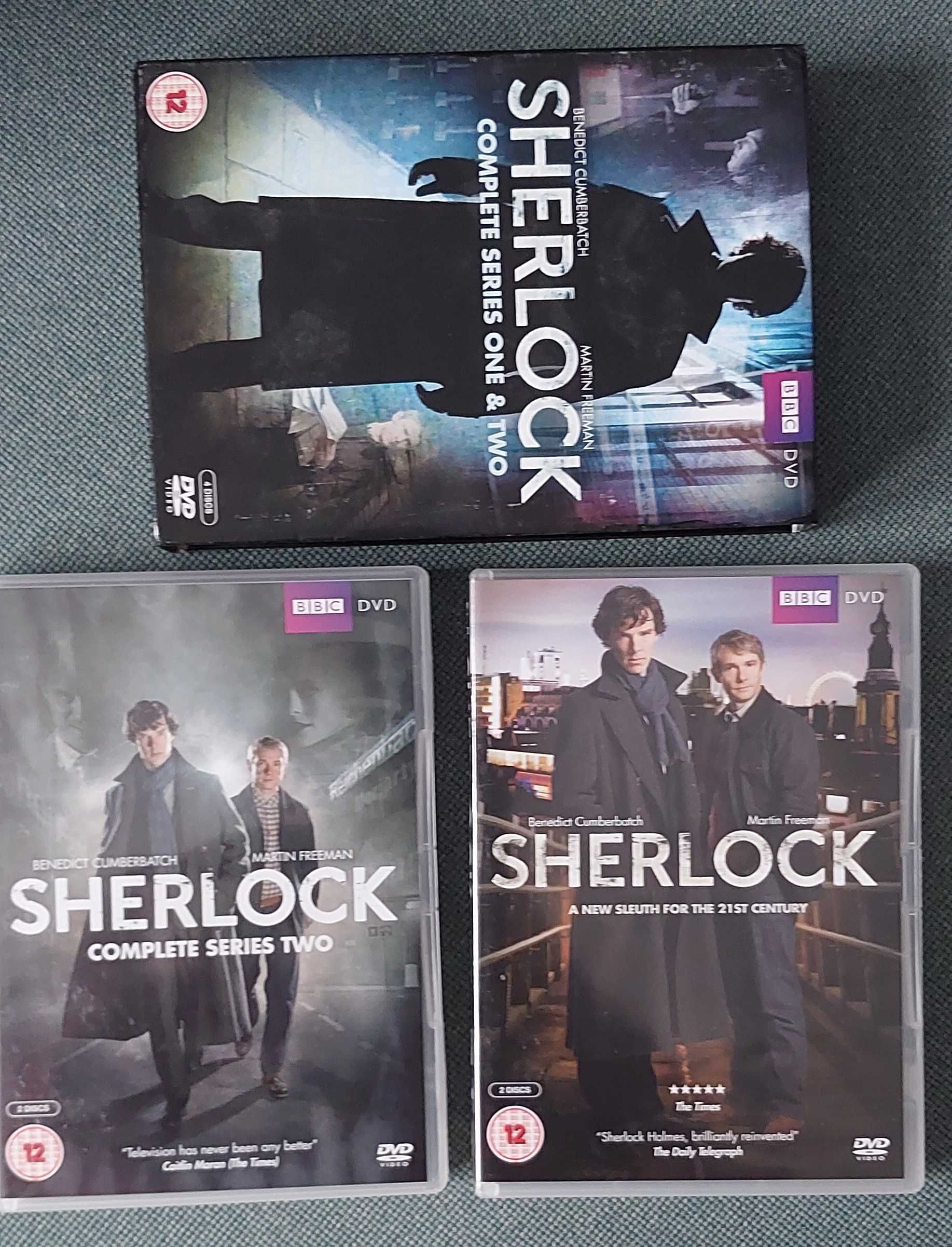 Sherlock Holmes DVD serial 4x DVD