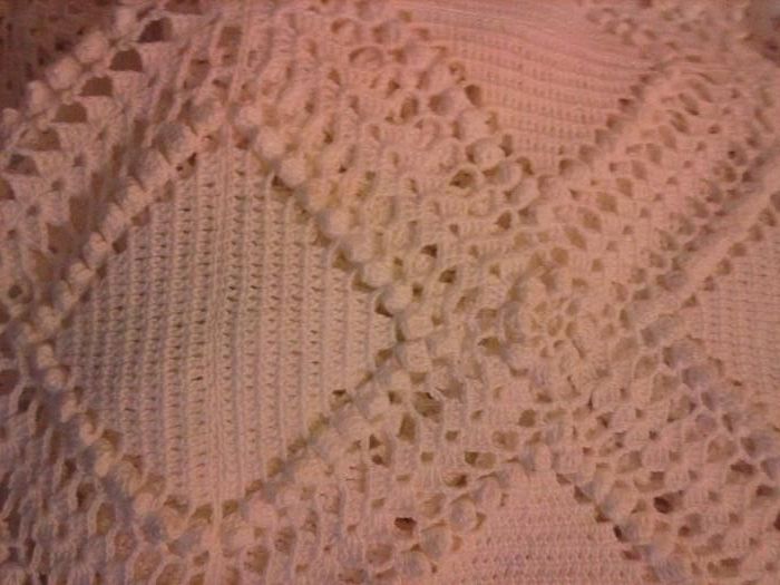 Colchas de renda manual