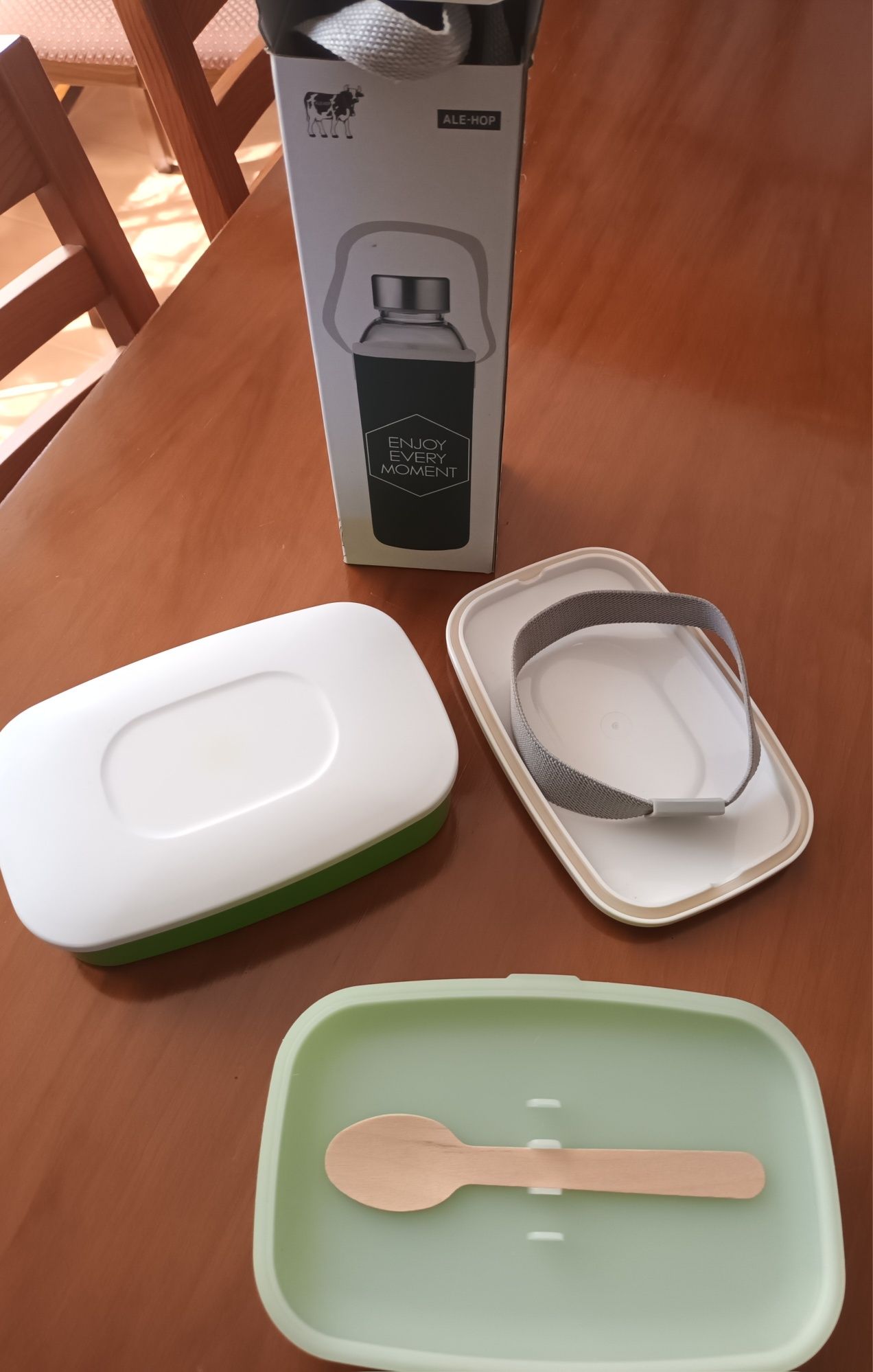 Conjunto de marmitas + Garrafa Ale-Hop