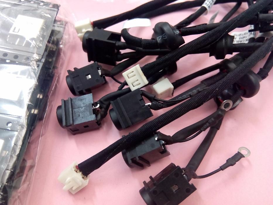 Novos - Ficha cabo dc jack conector power cable Toshiba Asus Acer Sony