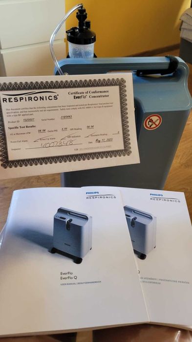 Koncentrator tlenu Philips Respironics Everflo - medyczny -okazja!