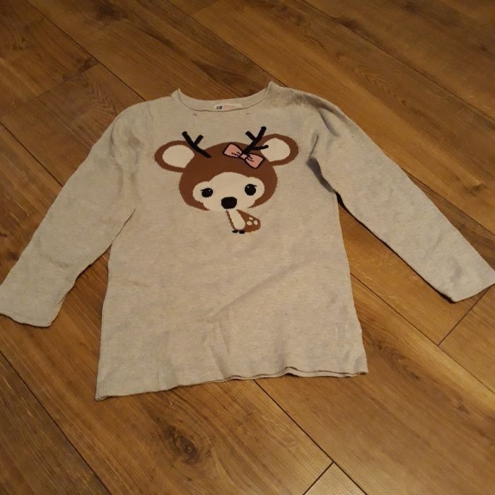Sweterek h&m 110/116