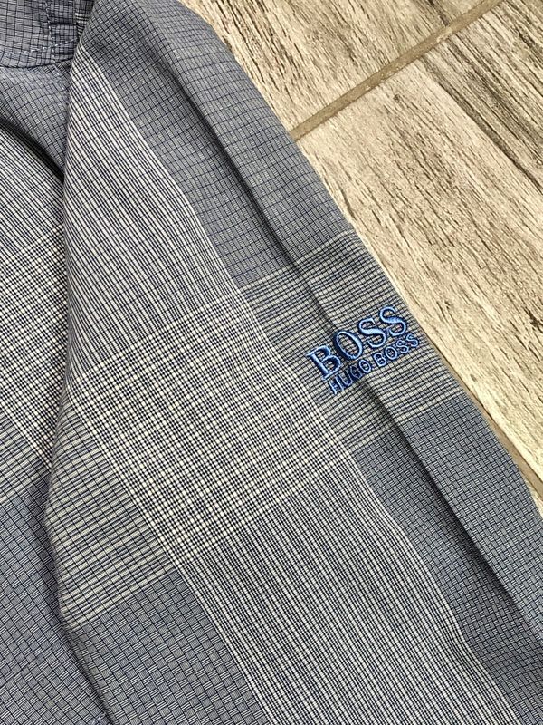Hugo Boss Koszula Męska Logowana na Rękawie r. M