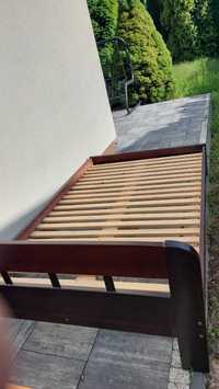 łóżko z solidnego drewna 120x200