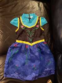 Карнавальный костюм Принцесса Анна,Холодное Сердце,Дисней от 2-4 лет.