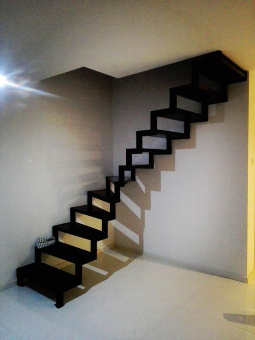 Schody stalowe zabiegowe wewnętrzne