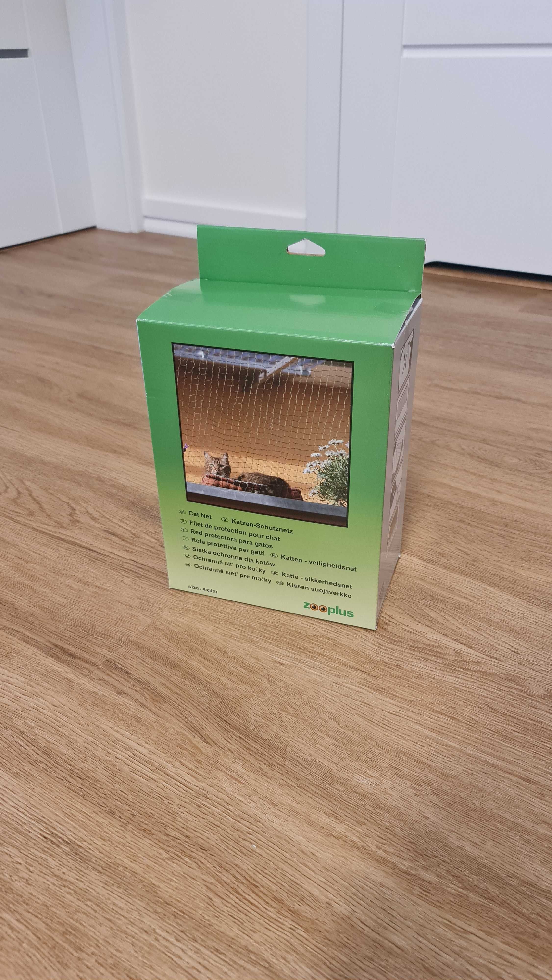 Siatka na balkon zabezpieczająca kota