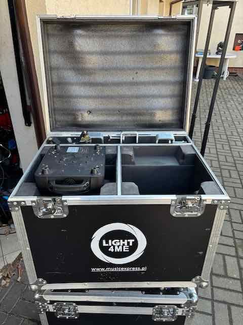 ruchome głowy Light4me SMART SPOT 150 LED 2 szt. z case