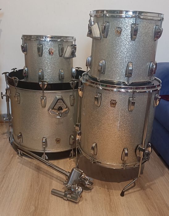 Ludwig Classic Maple Silver Sparkle, perkusja