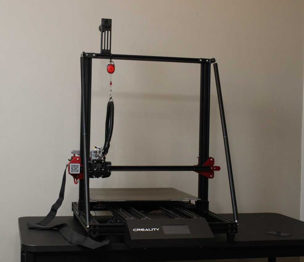 Drukarka 3D Creality CR-10 MAX po solidnych ulepszeniach - 45x45x45cm