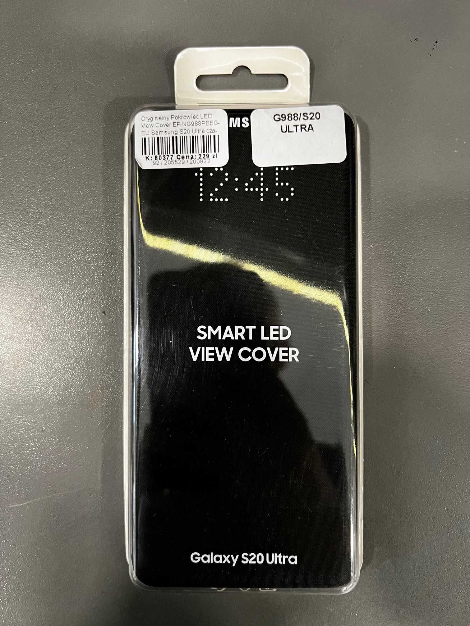 Oryginalne Etui Smart Led View Cover Samsung S20 Ultra SM-G988