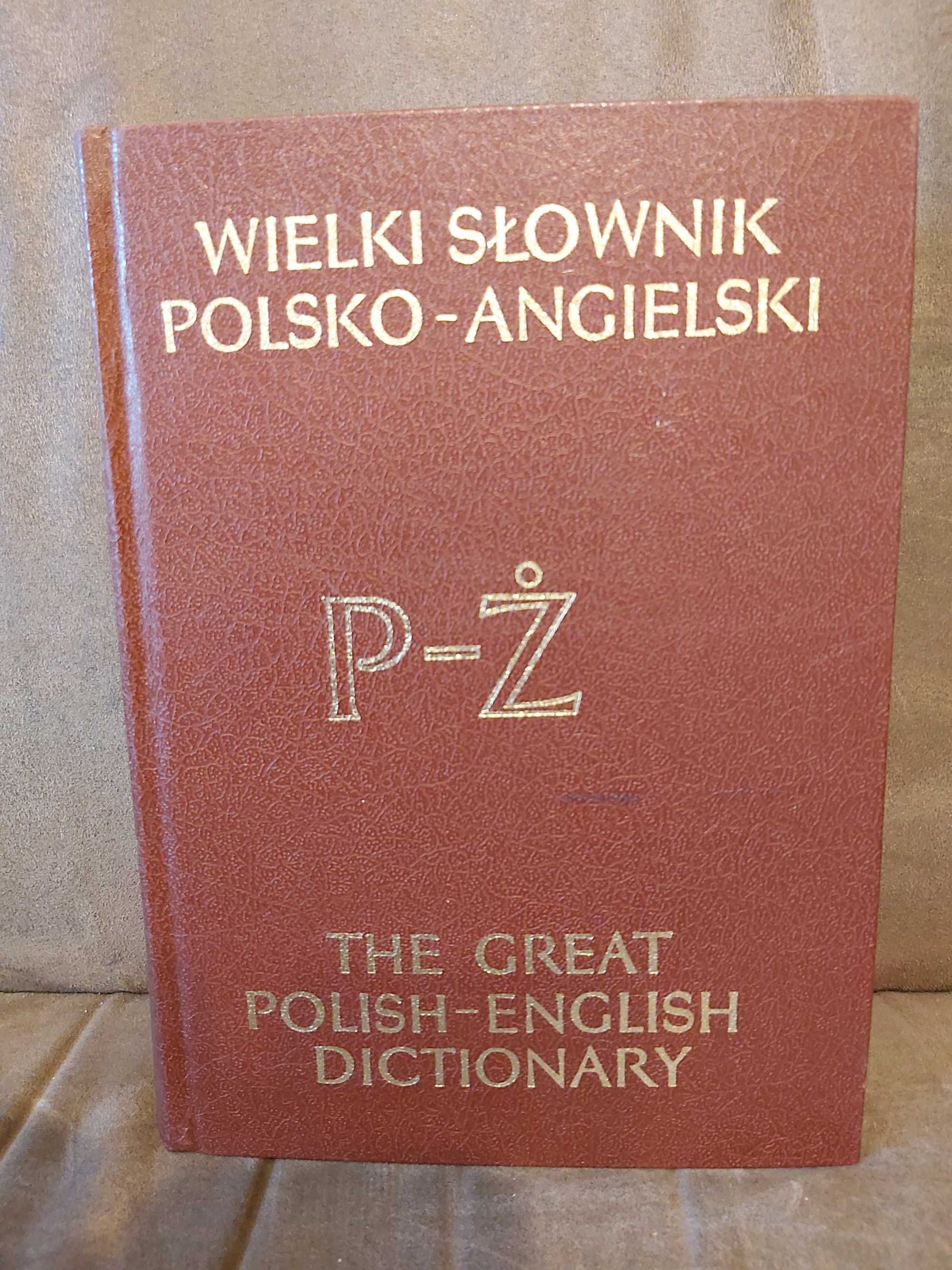 Wielki słownik polsko-angielski z suplementem.