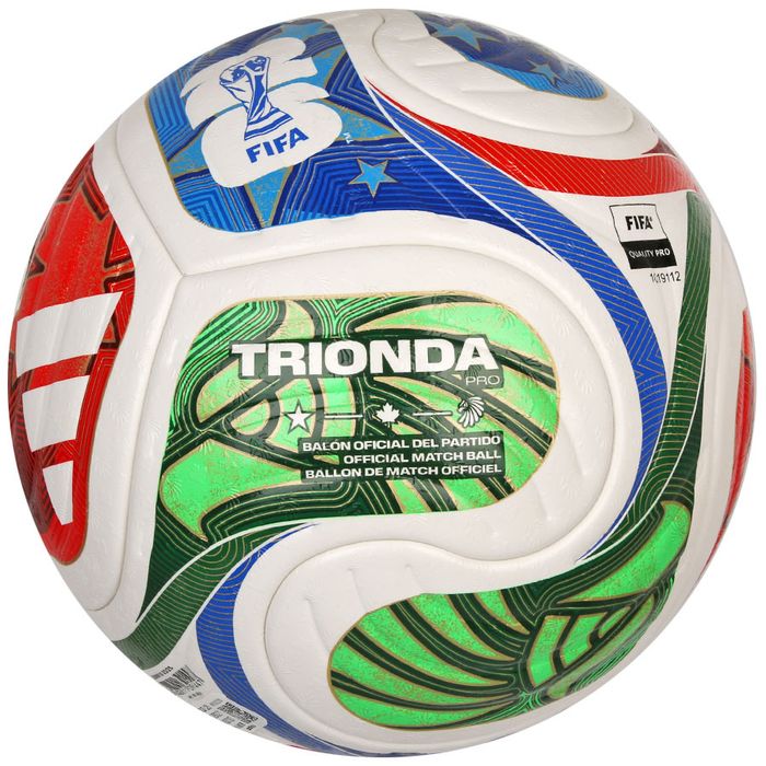 piłka adidas trionda pro world cup jd8021 5 biały