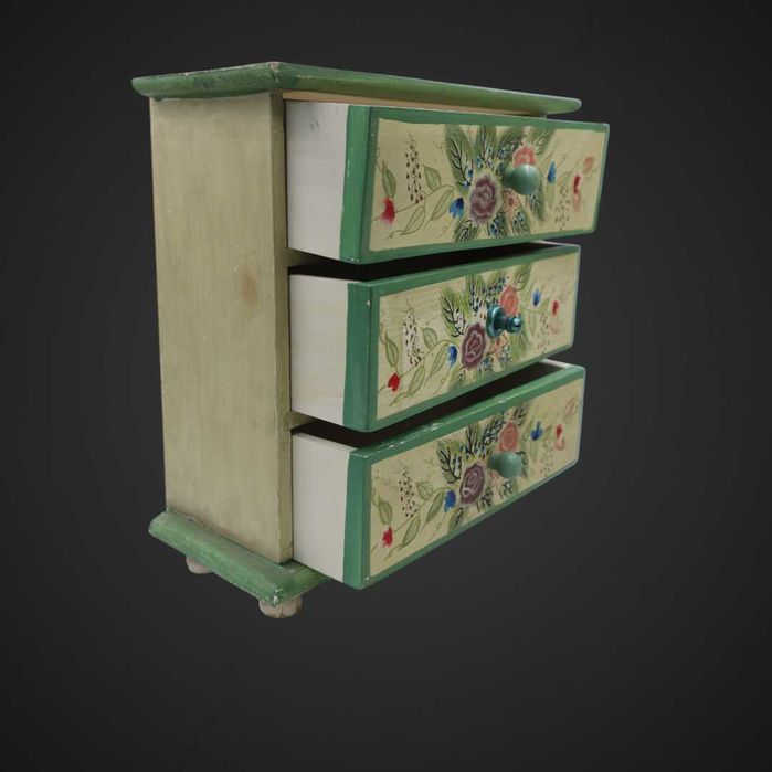 Mini szafka drewniana 3 szufladki b41/111782