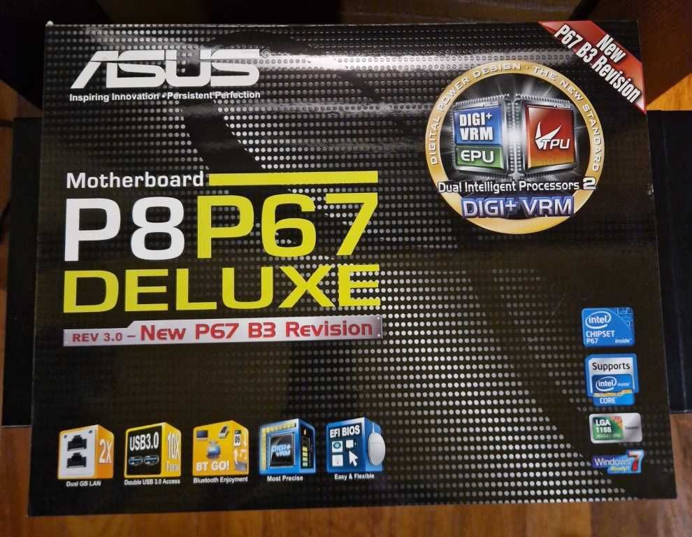 Komputer TOP podzespoły i5 Asus P8P67 Deluxe RX550 Corsair 32GB Antec