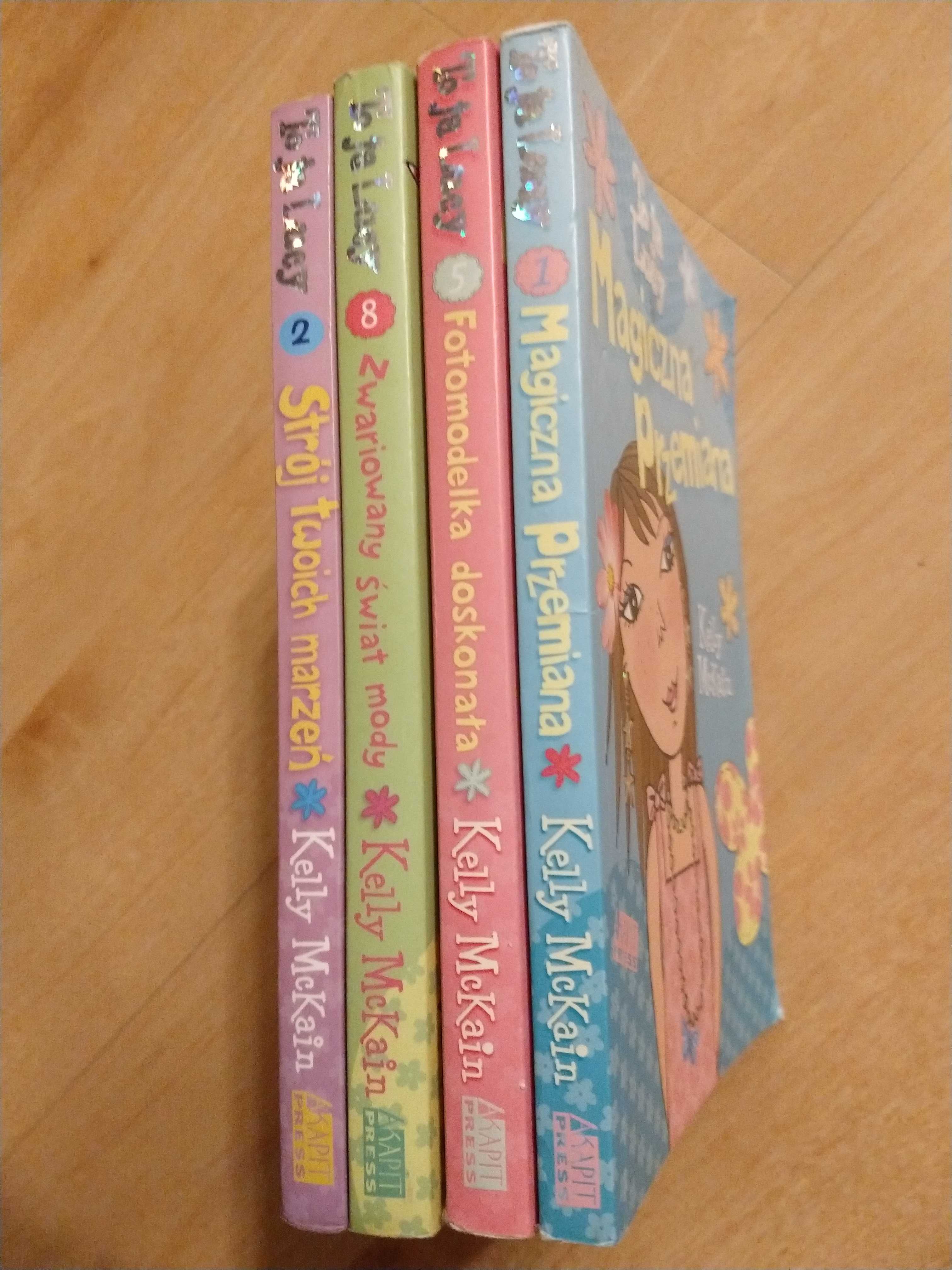To ja Lucy,Magiczna przemiana,Fotomodelka,Zwariowany Kelly McKain