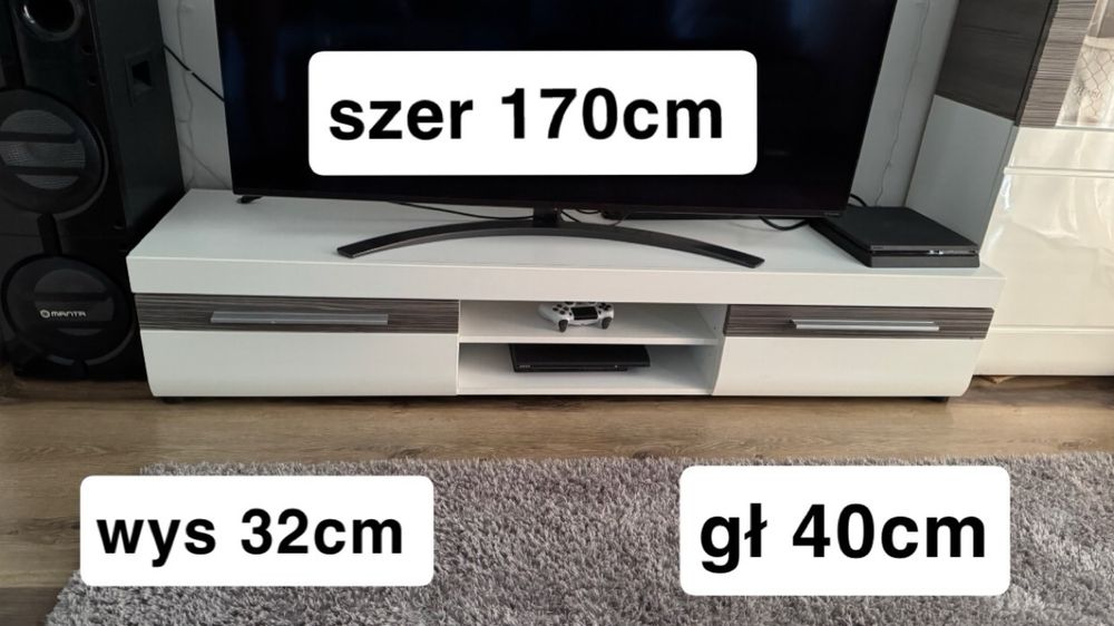 mebloscianka szafka rtv i 2x szafki