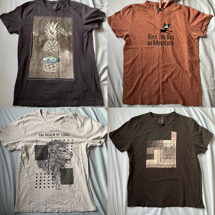 WIELKI ZESTAW 35 ubran czesc markowych levis wrangler champion bytom