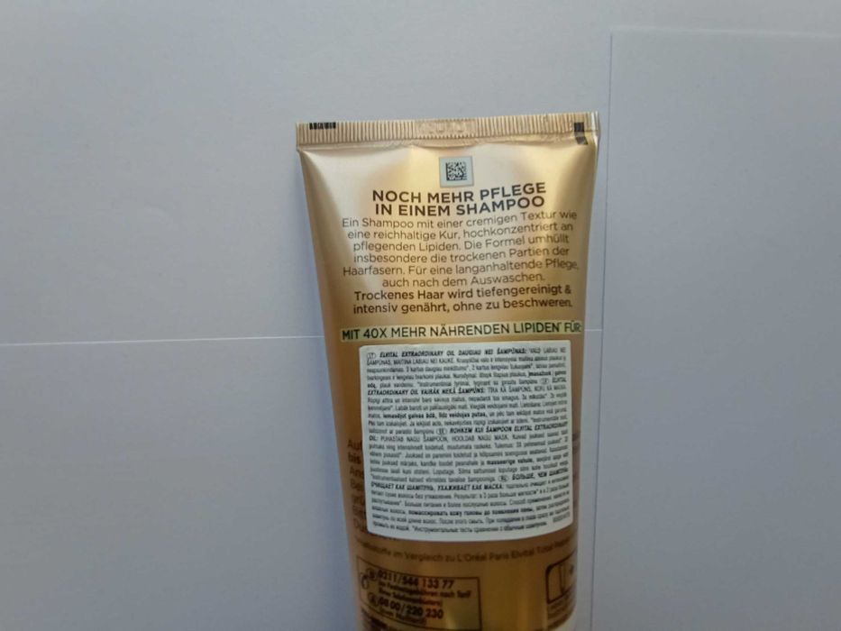 L'Oréal Paris Elvital 2 w 1 szampon i kuracja do włosów suchych 200ml