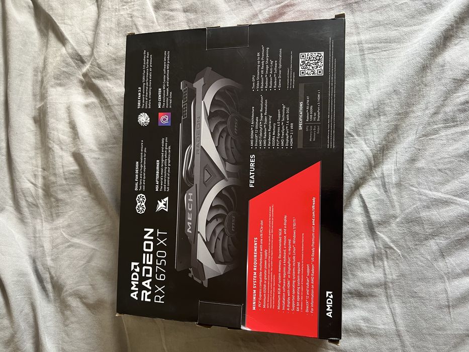 AMD radeon RX 6750XT