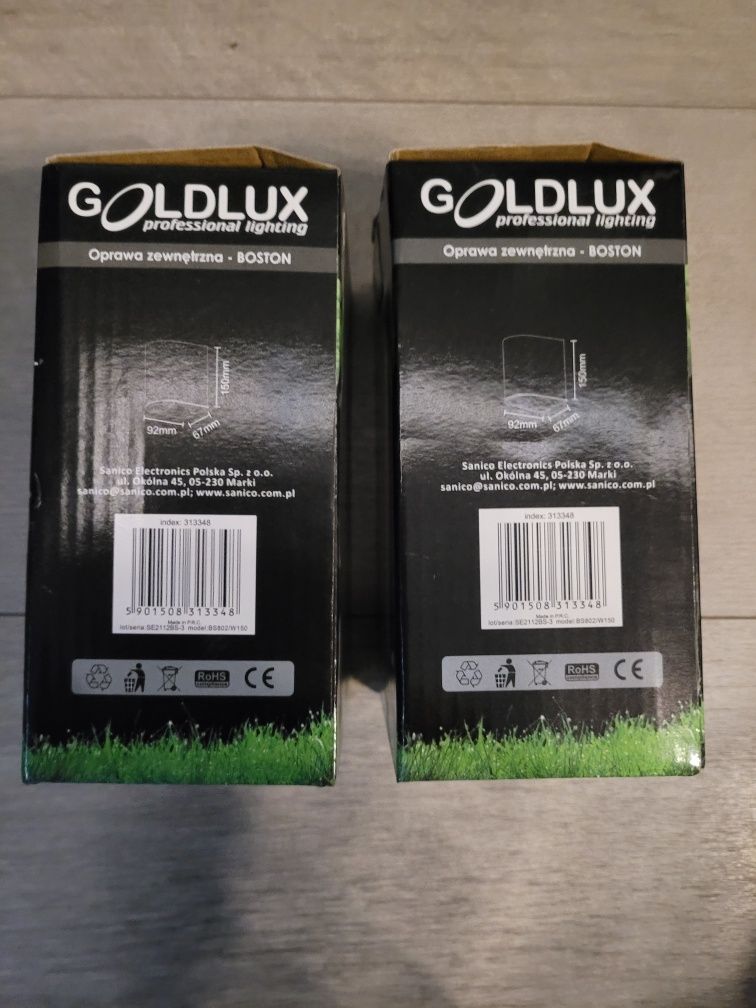 GoldLux Boston kinkiety zestaw 2 szt.