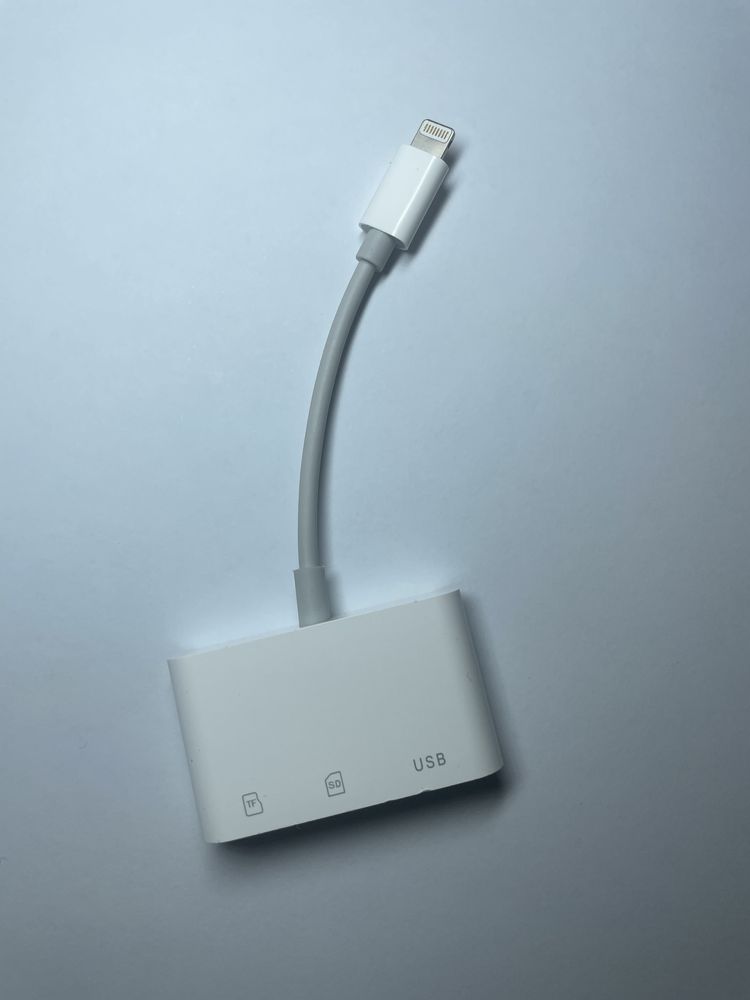 Перехідник Lightning Apple iPad SD Card Camera Reader