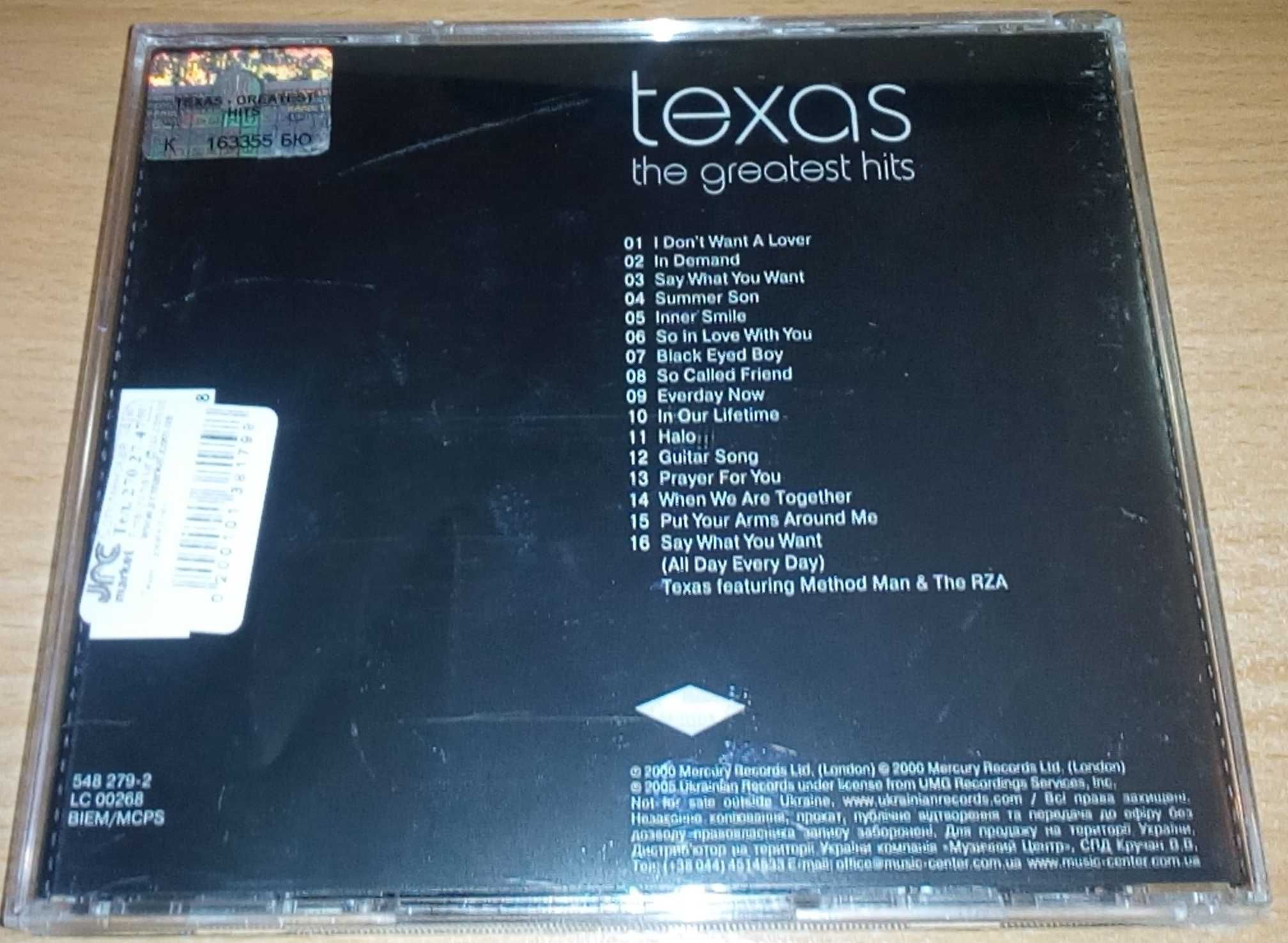 Texas ‎– The greatest hits