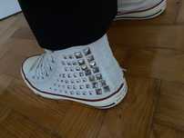 Ténis all star com tachas 37