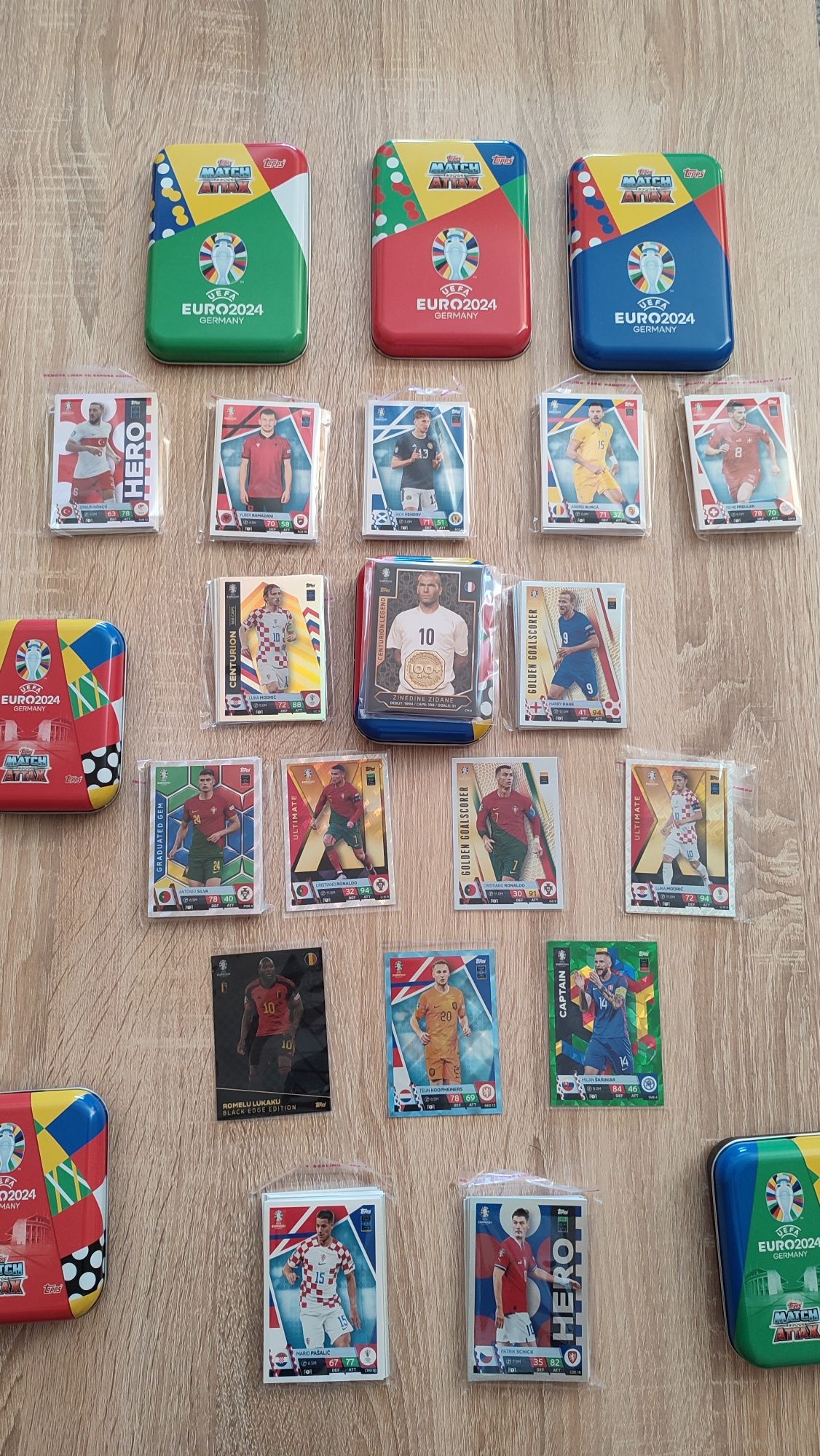 Cartas Euro 2024 Topps Match Attax