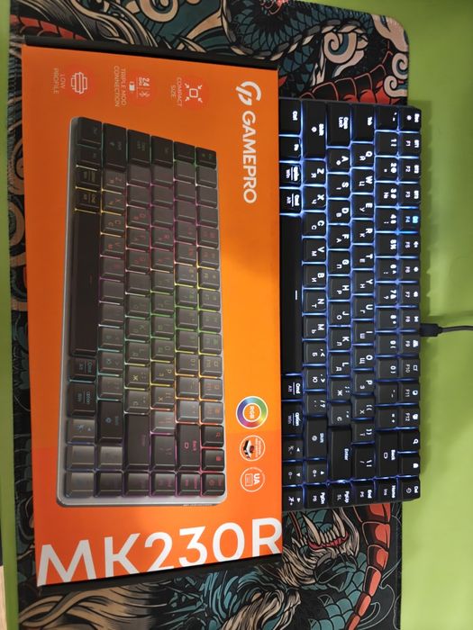 Безпровідна механічна клаіатура GamePro MK230R