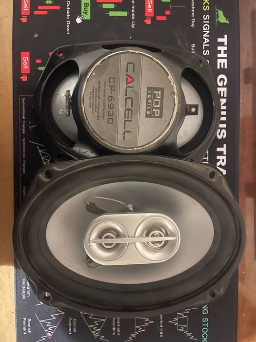 Динамики овалы Calcell Ivolga 6 на 9 в хорошем состоянии