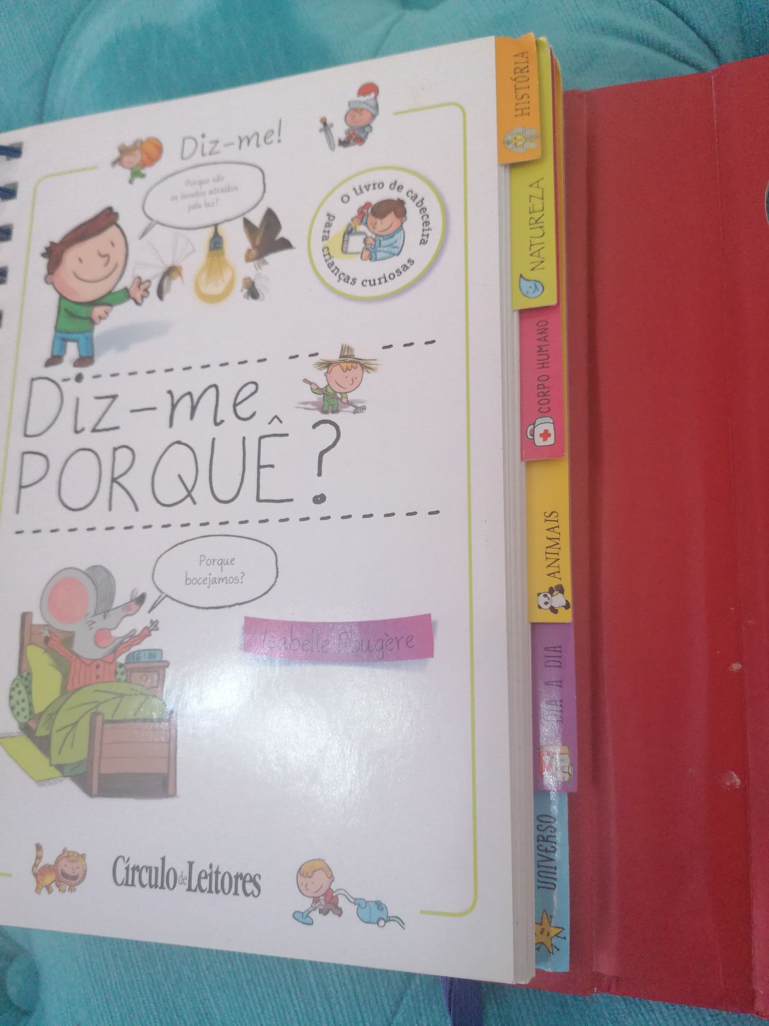 Livro "Diz-me porquê? Círculo de leitores