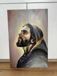 Obraz portret Jezus 60x80 cm recznie malowany