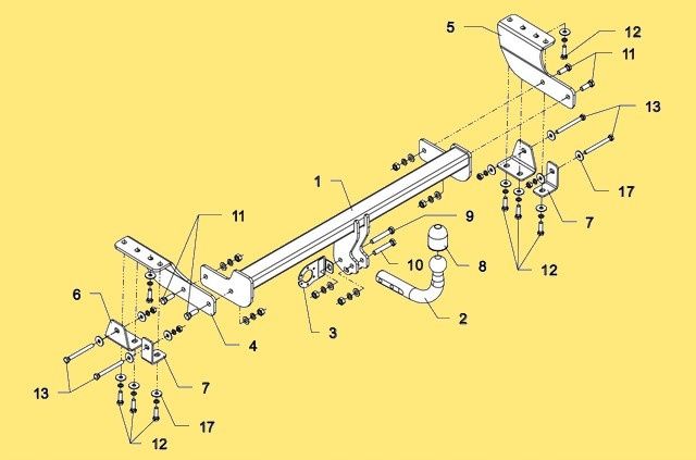Słupsk Auto Hak Holowniczy+Wiązka Mitsubishi Lancer Sedan+Sport od2007