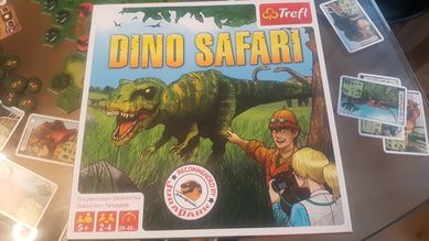 Gra Dino Safari Jak nowa