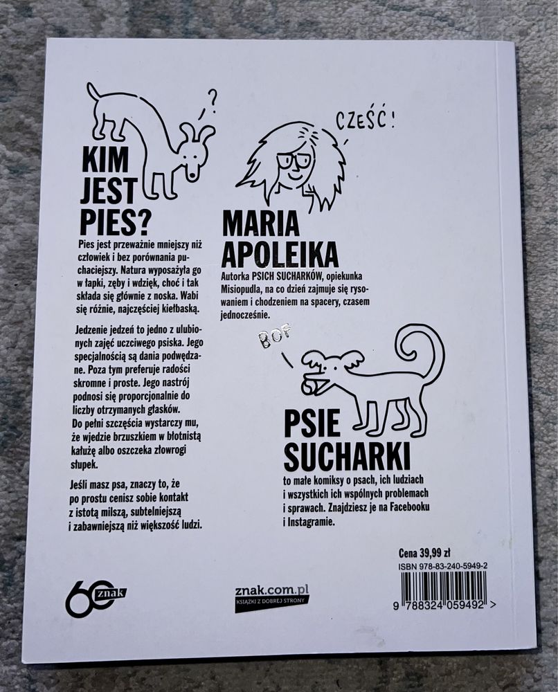 Psie sucharki ksiazka