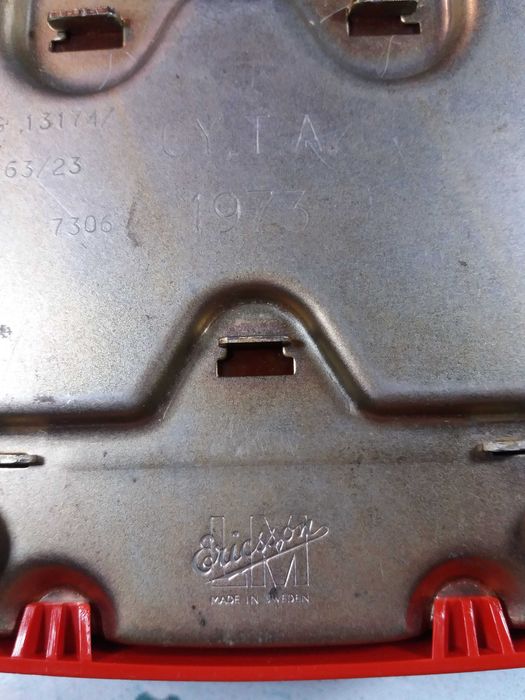 Телефон дисковый LM Ericsson 1973г. made in Sweden, ТАН-70-5