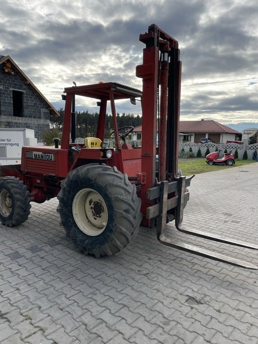 Wózek  widłowy terenowy 4x4 Manitou