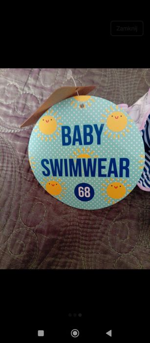 Nowe dziecięce e majtki Baby Swimwear