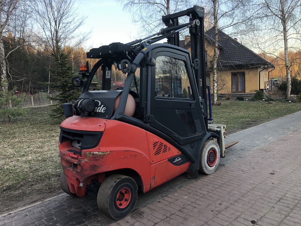 Wózek widłowy Linde H30 evo , gaz