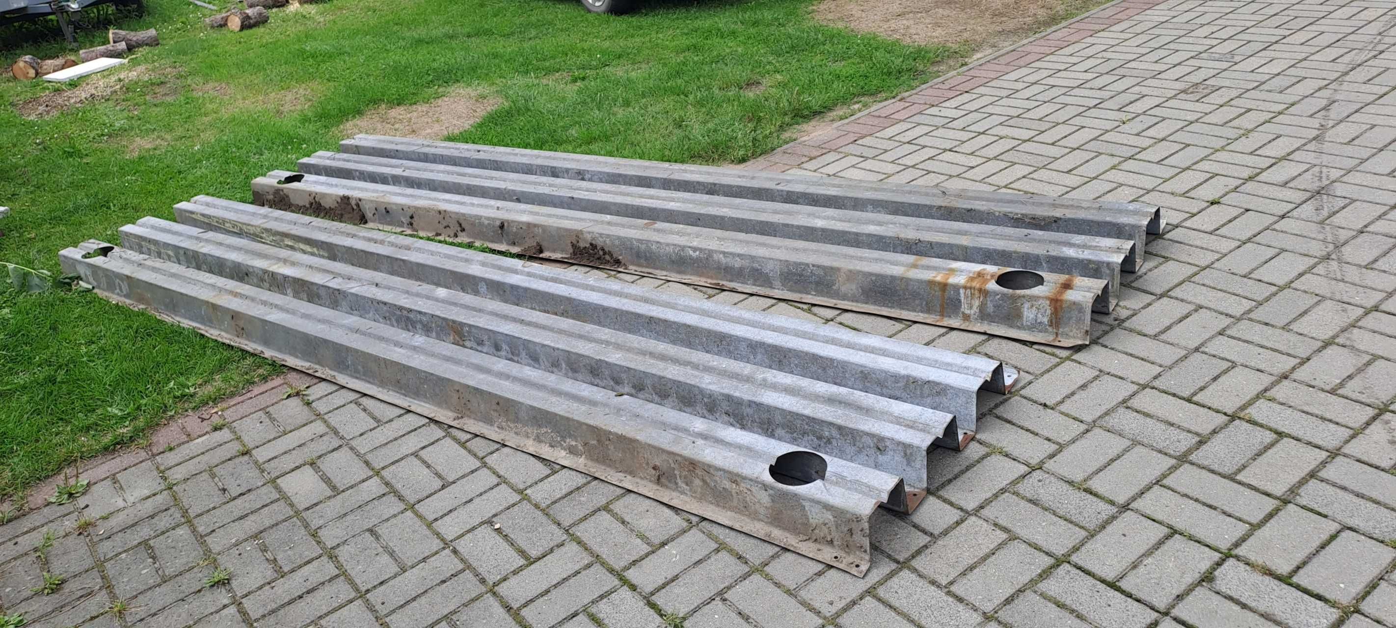 Blacha trapezowa ocynkowana gruba 6+2szt