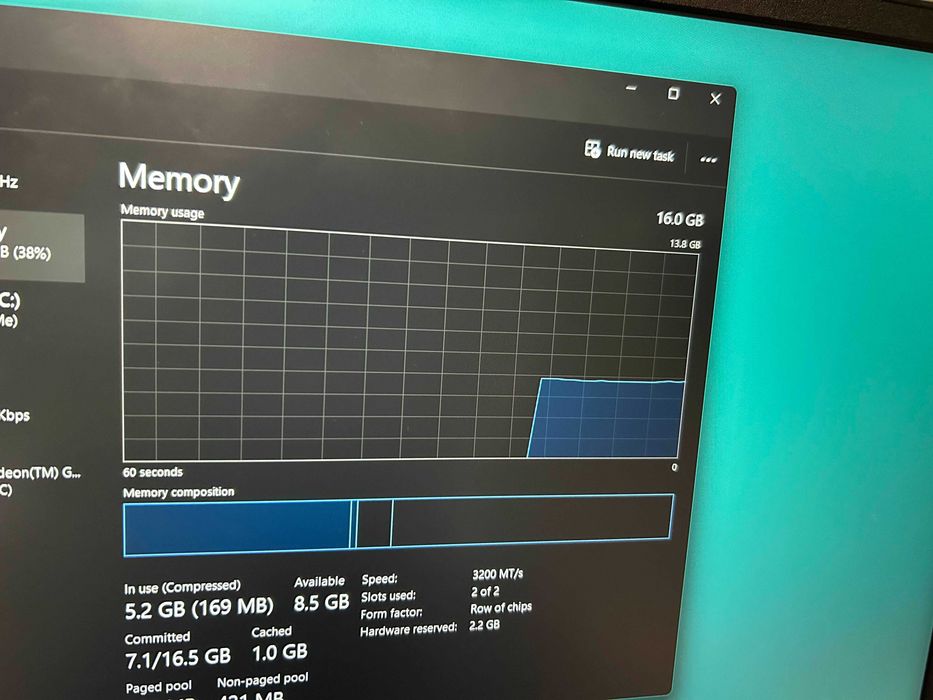 Lenovo Ideapad 3 15"6 Ryzen 7 5700U 8 rodzeni 16 wątków 16GB ram 512GB