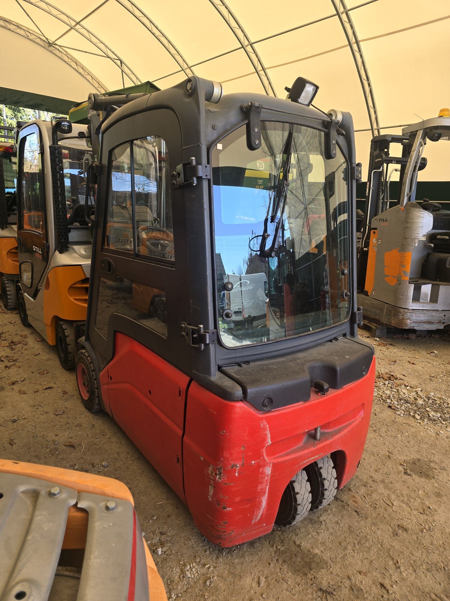 Linde E 16L duplex kabina