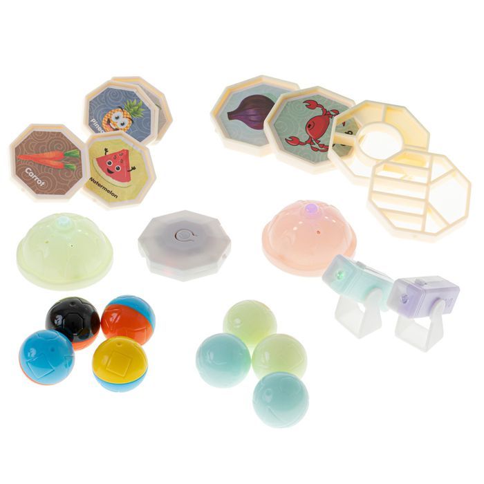 Klocki Magnetyczne Marble Tor Kulkowy Świecący 75 Elementów