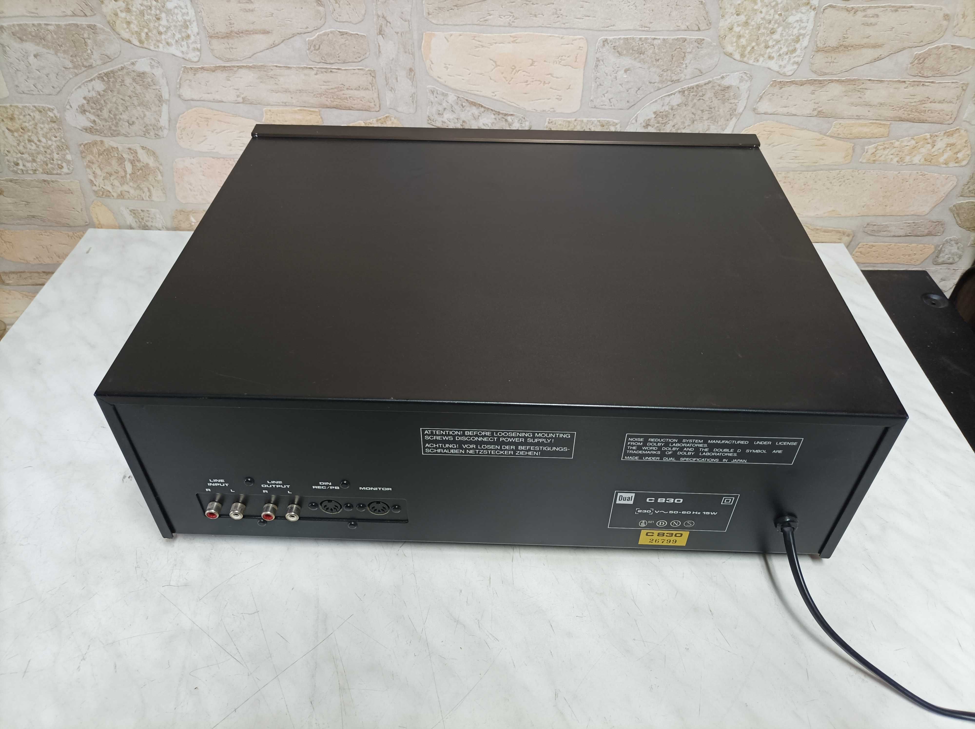 Magnetofon DUAL C 830