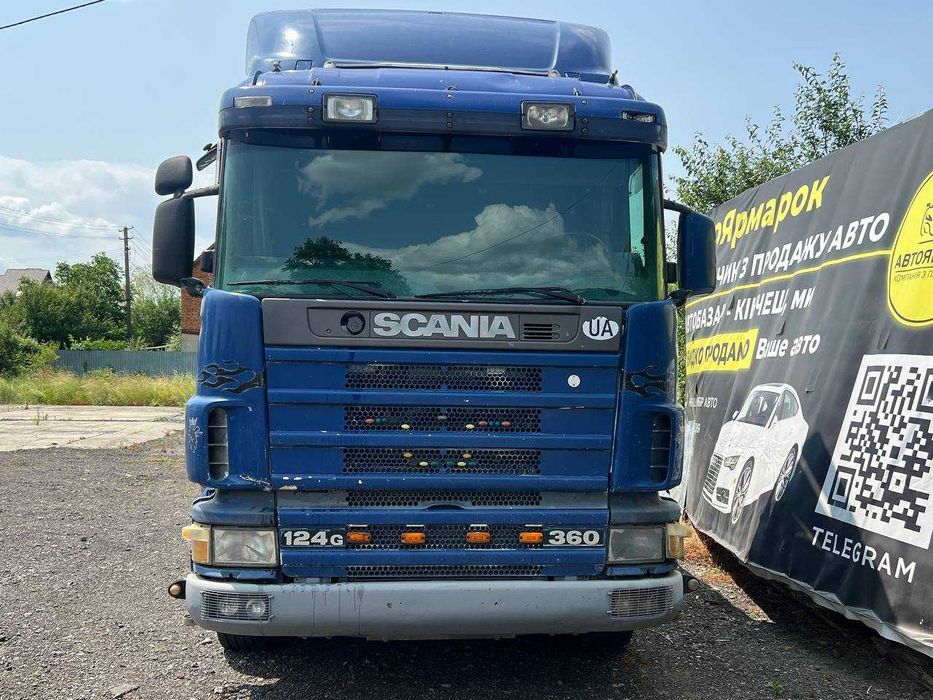 Scania 124 1997 бортова