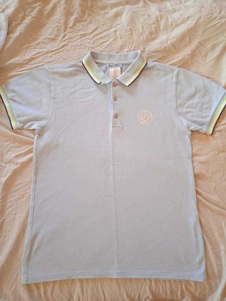 4 szt Podkoszulki polo firmy Jacadi Paris r. 152 cm