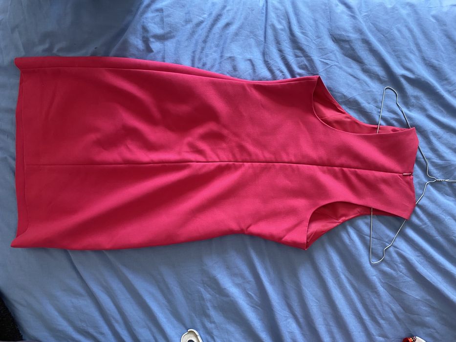 Vestido rosa de festa